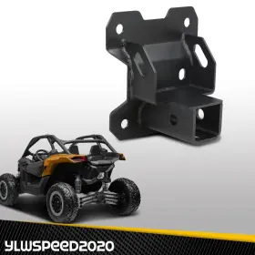 Yl20241108 Ylwspeed20 Rear 2 Inch Receiver Tow Hitch Plate Fit For 2016-2021 Can-am Maverick X3 Turbo