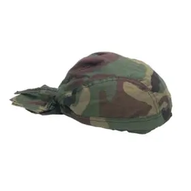 Z118c Zan Head Wrap Woodland Camo