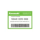 Kawasaki Genuine Cover-handle,fr,f.c.gray 59441-0015-66B New. Price: $45.95.