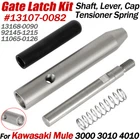 For Kawasaki Mule 3000 3010 4010 Tail Gate Latch Kit Shaft Lever Cap 13107-0082 New. Price: $27.99.