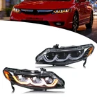 Led Headlights For Honda Civic 2006-2011 Ex Lx Si Projector Front Lamps Assembly New. Price: $405.99.