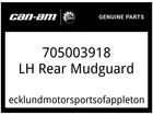 Can-am Oem Part 705003918 Lh Rear Mudguard New. Price: $14.69.