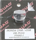 Modquad Oilplug/cap Aluminum Silver For Honda TRX250R TRX450R TRX450ER DS2-2 New. Price: $23.23.