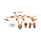 Dcor Ktm Racing Complete Graphics Kit White Background Motorcycle 20-30-224 New. Price: $123.39.