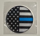 Usa Flag Thin Blue Line - Police New Pro Size 32MM Slim Golf Ball Marker. Price: $8.82.
