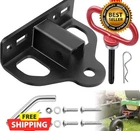 Lawn Mower Hitch 1-1/4" Receiver Heavy Duty Bolt On Trailer W/ Pins New. Price: $49.95.
