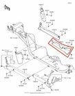 New Oem Kawasaki Mule 4010 4X4 Rear Right Step Cover Guard Black. Price: $49.95.