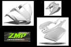 New Kawasaki Kfx 700 Plastic White Carbon Fiber Front Rear Fenders Air Box Cover. Price: $962.58.