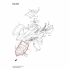 New Oem Suzuki Quadsport 250 Lt-z Inner Fender Cover. Price: $149.95.