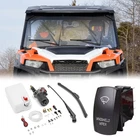 12V Electric Windshield Wiper Motor Kit+wiring For Polaris Ranger 570/900/1000 New. Price: $49.95.