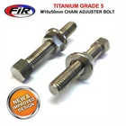 Chain Adjuster Bolt Nut M10X50, Titanium Grade / Pack Of 2, Oem 5030404010 New. Price: $39.35.