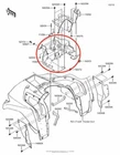 New Oem Kawasaki Brute Force 750 4X4I Inner Front Cover Top. Price: $44.95.