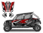 Honda Talon 1000X-4 4-SEATER Graphics Wrap Kit 24 Mil Racing Vinyl Design #1533 New. Price: $549.00.