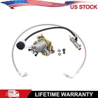 New Rear Brake Kit Fits Polaris Sportsman 500 400 450 W/ Pads & Fluid Line. Price: $47.83.