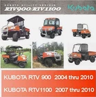 Kubota Rtv 1100-900 Factory Digital Service Manual 2004 2010 Computer Cd !! Like. Price: $12.97.