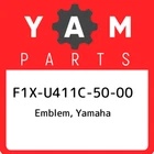 F1X-U411C-50-00 Yamaha Emblem, F1XU411C5000, New Genuine Oem Part. Price: $41.87.