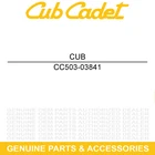 Cub Cadet 503-03841 Slotted Door Rod Challenger M550 M750 4X4 Eps Vehicles New. Price: $12.95.
