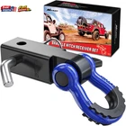 2" Shackle Hitch Receiver Kit 45000LBS 3/4 D-ring Heavy Duty Towing Recovery New. Price: $64.12.