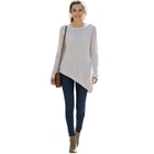 Apt. 9 Sweater Womens Small Ivory Asymmetrical Hem Open Knit Tunic Top Metallic Pre-owned. Price: $17.88.