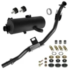 Exhaust Muffler W/ Pipe Gasket Kit Fits Polaris Sportsman 500 4X4 1996 1997-2000 New. Price: $197.00.
