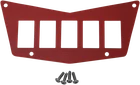 Moose Racing Dash Plates Red Center Switch #0521-1712 New. Price: $18.89.