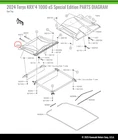 23 Kawasaki Teryx Krx 1000 Se Roof 14093-1271 No Hardware New. Price: $333.99.
