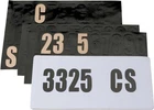 Moose Racing License Decal Kit M-01005 New. Price: $19.27.