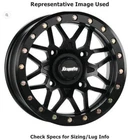 Dragonfire Racing 523196 Typhon 14"X7" Wheel 4X137 Bolt Pattern Machined Black New. Price: $327.99.