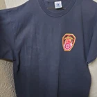 Delta Pro Weight Fire Department City Of New York Shirt Men's Black Pre-owned. Price: $35.00.