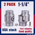 2X 1-1/4" Weld In Tube Connectors Adapter Roll Cage Bungs For .095 & .120 Wall New. Price: $35.99.