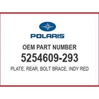 Polaris Plate, Rear, Bolt Brace, Indy 5254609-293 Oem New. Price: $119.99.