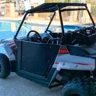 For 2009-2022 Polaris Rzr 170 Aluminum Opening Doors + Heavy Duty Roof Black New. Price: $321.43.