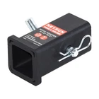864028 Reysun Trailer Hitch Adapter 2.5 Inch To Receiver, Black New. Price: $30.29.