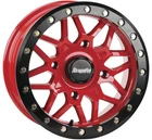 Dragonfire Typhon Utv Wheel 15X7 4/156+10 Red New. Price: $509.69.