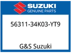 Suzuki Oem Part 56311-34K03-YT9 Cover, Handle Front (red) New. Price: $16.99.
