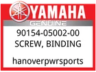 Yamaha Oem Part 90154-05002-00 Screw, Binding New. Price: $11.49.