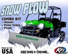 Arctic Cat 550 Prowler 2009-2014 Kfi Utv 60" Snow Plow Combo Kit New. Price: $757.85.