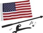 Show Chrome Folding Flag Pole Left Black Can-am RT/F3 41-203LBK New. Price: $82.99.