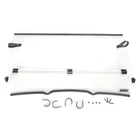 Moose Clear Full Folding Utility Windshield 2317-0185 New. Price: $389.95.
