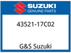 Suzuki Oem Part 43521-17C02 Bar, Front Footrest Lk New. Price: $56.96.