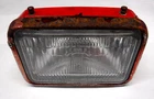 Oem 1981 82 83 84 Honda Odyssey Headlight & Frame Red OM93-9 Used. Price: $180.00.