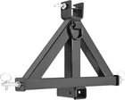 Ecotric 3 Point 2" Receiver Trailer Hitch Compatible With Kubota John Deere Bx New. Price: $198.26.