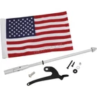 Show Chrome Folding Flag Pole W/us 41-203R New. Price: $67.96.