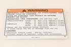 New Oem Yamaha 3GD-21696-31-00 Safety Label Decal Nos. Price: $24.95.