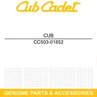 Cub Cadet 503-01852 Door Lock Adjustment Gasket Challenger MX750 MX550 Eps New. Price: $10.95.