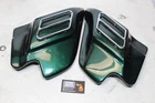 97-06 Harley Touring Oem Side Fairing Cover Set Green Fiberglass Used. Price: $100.00.