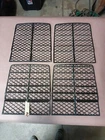 (4) Genuine Yamaha Banshee Front Radiator Cover Guard Grille Mud Screen Used. Price: $150.00.