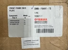 Nos Yamaha Genuine Front Frame Skid Plate 2MB-F84N0-T0-00 Wolverine New. Price: $84.00.
