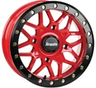 Dragonfire For Typhon Wheel 15X6 4/156 5+1 +40 Machined Red New. Price: $274.29.