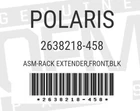 Polaris Atv Sportsman 450 570 Models Black Front Rack Extender 2638218-458 New. Price: $109.99.